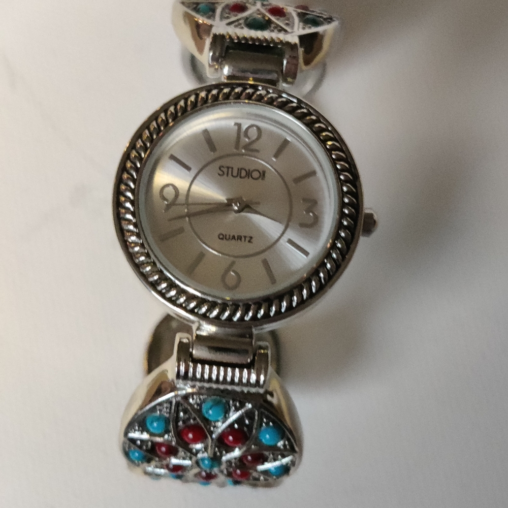 LADIES CUFF STUDIO WATCH